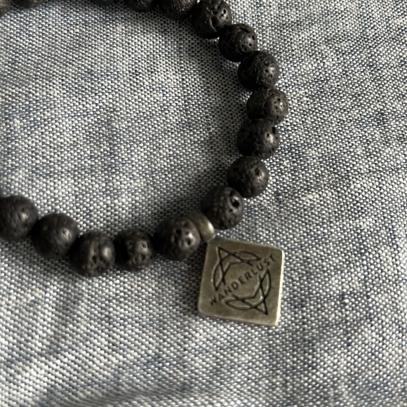 Silver & Sage Wanderlust Yoga Bracelet - Picture 2 of 3
